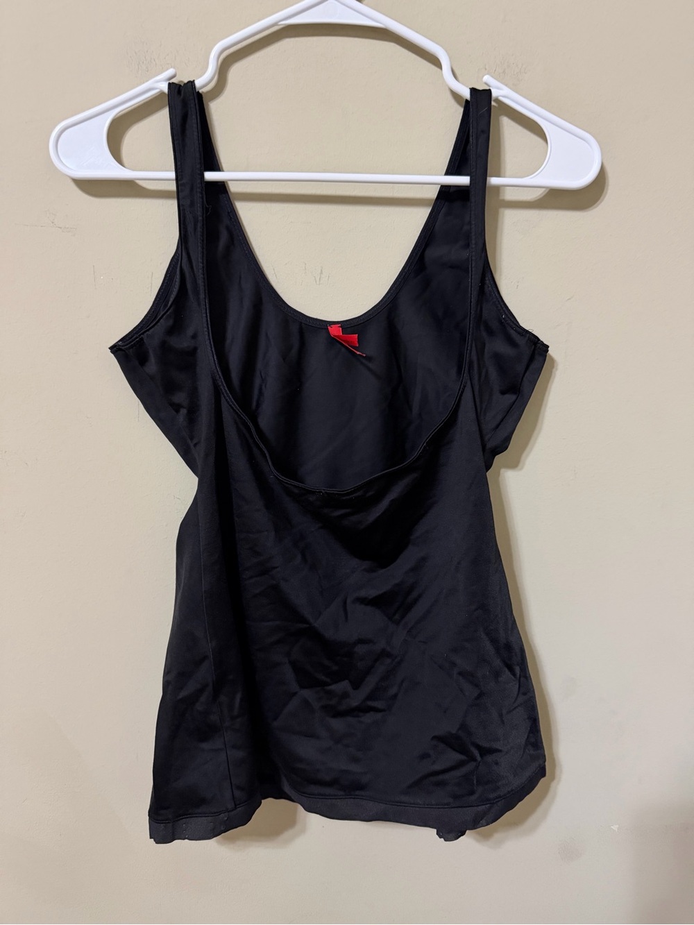 SPANX Black below bust Scoop-Neck Seamless shaper Tank women’s plus 1x slimming